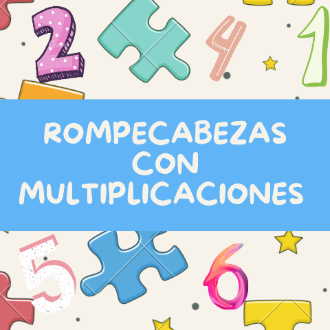 Rompecabezas de Multiplicaciones