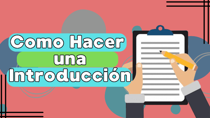 Como hacer una introduccion