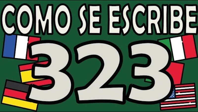 Cómo se Escribe 323